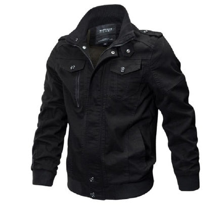 Plus Size Bomber Military Jacket Men Autumn Winter Outwear Casual Cotton Washed Coats Army Flight Tactical Jacket Male 5XL 6XL - Nordic Vinterstil