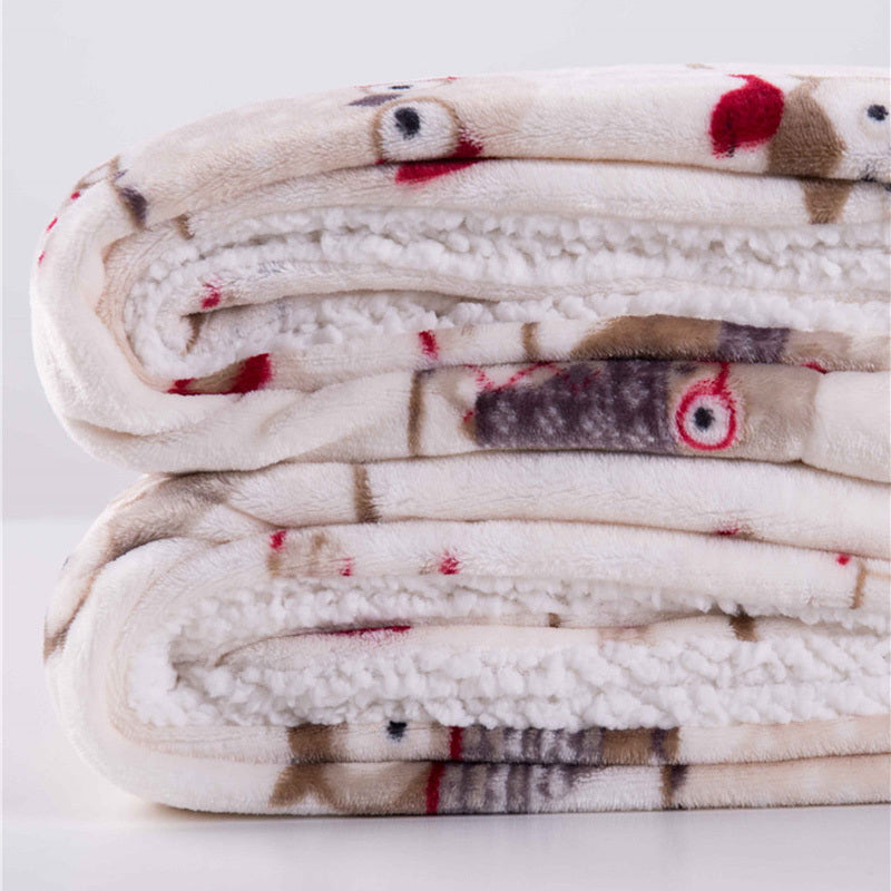 Lambskin, blanket, leg, blanket - Nordic Vinterstil