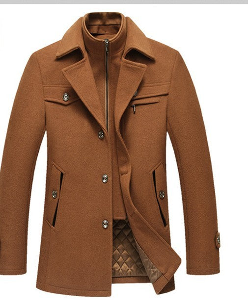 Elegante Vinterfrakken For Menn - Nordic Vinterstil