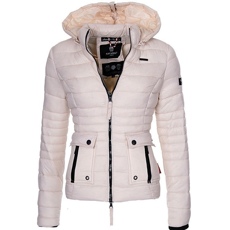 Jackets for Women Winter Red Coat Motorcycle - Nordic Vinterstil