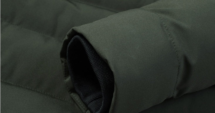 New Men Women Cotton Coat USB Smart Electric Heated Jackets Winter Thicken Down Hooded Outdoor Hiking Ski Clothing 7XL - Nordic Vinterstil