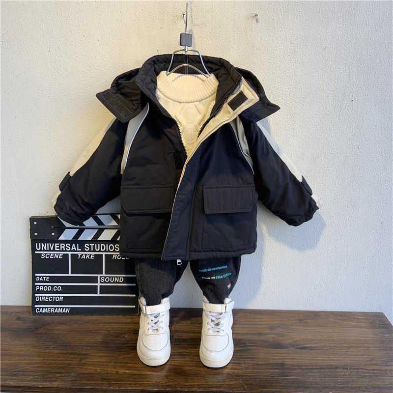 Boy Foreign-style Baby Winter Camouflage Padded Jacket - Nordic Vinterstil