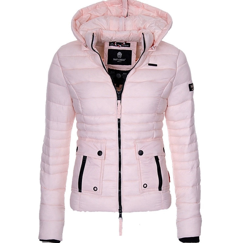 Jackets for Women Winter Red Coat Motorcycle - Nordic Vinterstil