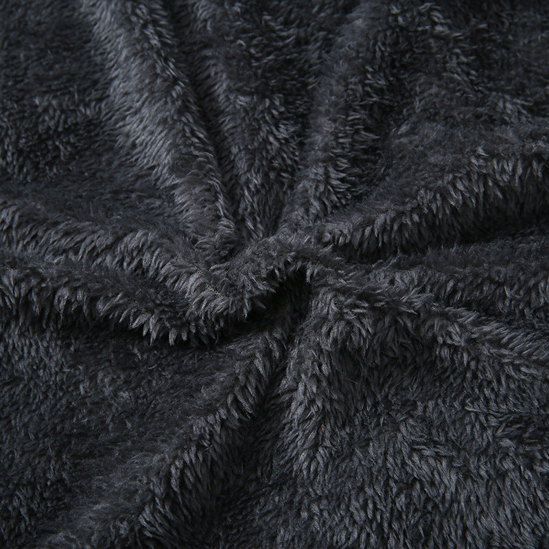 Boys Large Fur Collar Padded Warm Cotton Jacket - Nordic Vinterstil