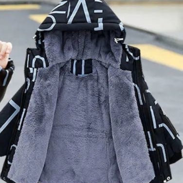 Children's Thick Padded Korean Winter Coat - Nordic Vinterstil