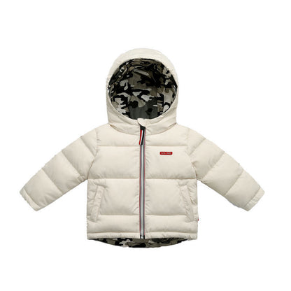 Middle And Small Children Wear Double-sided Padded Winter Jackets - Nordic Vinterstil