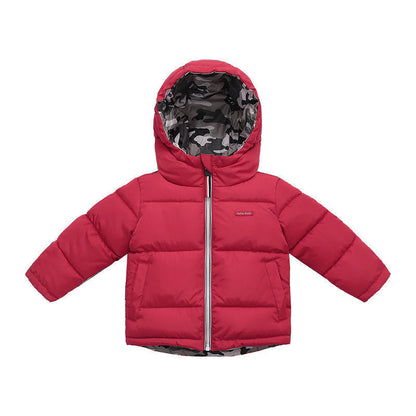 Middle And Small Children Wear Double-sided Padded Winter Jackets - Nordic Vinterstil