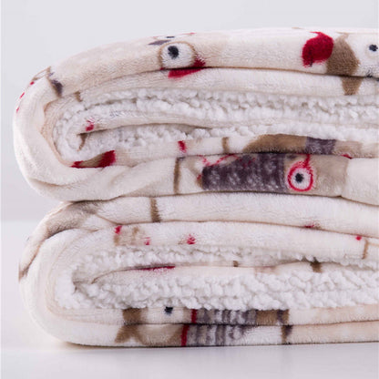 Lambskin, blanket, leg, blanket - Nordic Vinterstil
