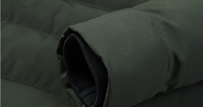 New Men Women Cotton Coat USB Smart Electric Heated Jackets Winter Thicken Down Hooded Outdoor Hiking Ski Clothing 7XL - Nordic Vinterstil