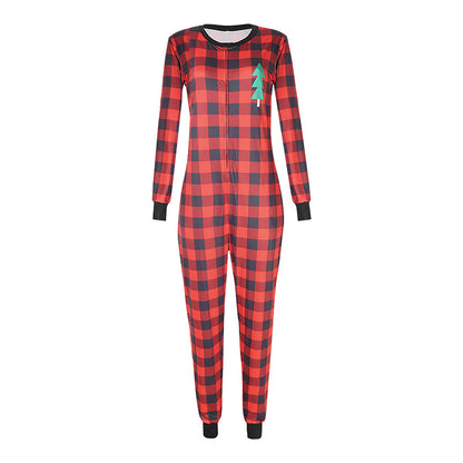Bear Cheeks Jule Print- Jumpsuit - Nordic Vinterstil