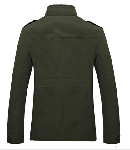 Men's jackets in foreign trade, long washed cotton leisure coat, big new winter and winter yards - Nordic Vinterstil