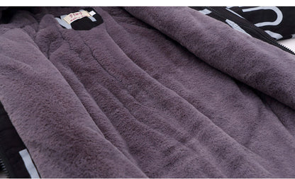Children's Thick Padded Korean Winter Coat - Nordic Vinterstil