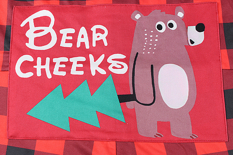 Bear Cheeks Jule Print- Jumpsuit - Nordic Vinterstil